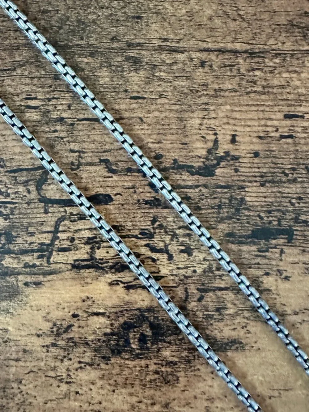 David Yurman Box Chain Necklace in Sterling Silver - 4.8mm - 26